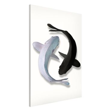 Tableau magnétique - Fish Ying Yang