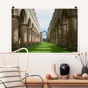 Poster - Fountains Abbey