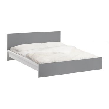 Papier adhésif pour meuble IKEA - Malm lit 140x200cm - Colour Cool Grey