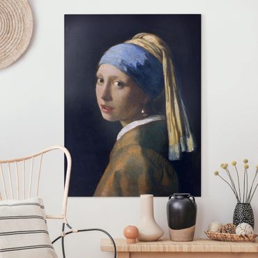Tableau sur toile - Jan Vermeer Van Delft - Girl With A Pearl Earring