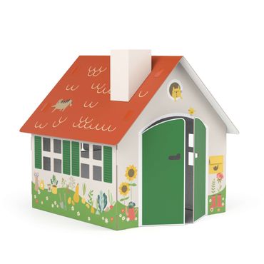 Maison en carton - Cabane de jardin XXL FOLDZILLA | micasia.fr