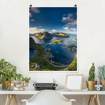 Poster - Fjord View In Reinebringen