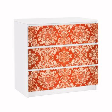 Papier adhésif pour meuble IKEA - Malm commode 3x tiroirs - Baroque Wallpaper