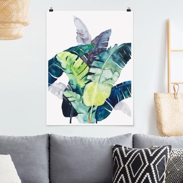 Poster fleurs - Exotic Foliage - Banana
