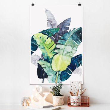 Poster fleurs - Exotic Foliage - Banana