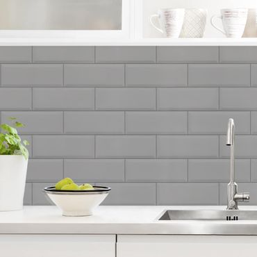 Revêtement mural cuisine - Ceramic Tiles Light Grey