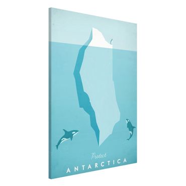 Tableau magnétique - Travel Poster - Antarctica
