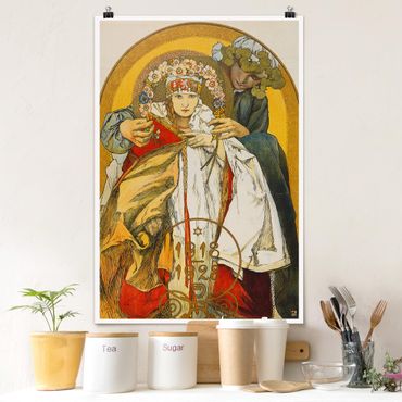 Poster reproduction - Alfons Mucha - Poster Czechoslovak Republic