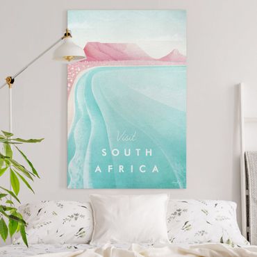 Impression sur toile - Travel Poster - South Africa