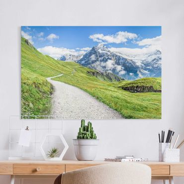 Impression sur toile - Grindelwald Panorama