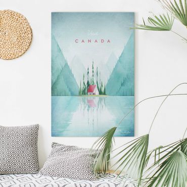 Impression sur toile - Travel Poster - Canada