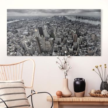 Impression sur toile - View Over Manhattan