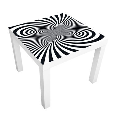 Papier adhésif pour meuble IKEA - Lack table d'appoint - Optics Tornado