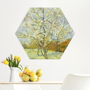 Hexagone en forex - Vincent van Gogh - Flowering Peach Tree