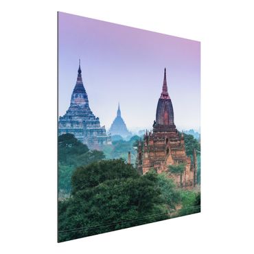 Tableau sur aluminium - Temple Grounds In Bagan