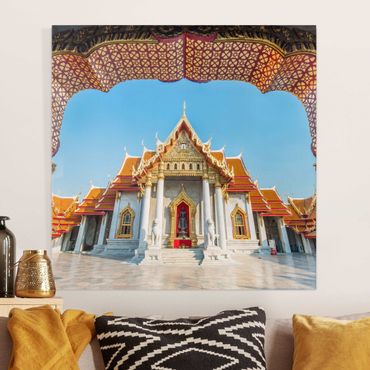 Impression sur toile - Temple In Bangkok