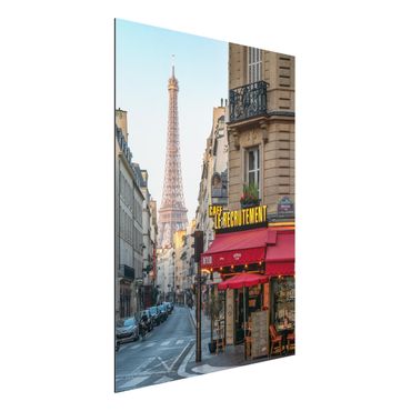 Tableau sur aluminium - Streets Of Paris