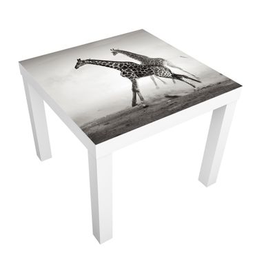 Papier adhésif pour meuble IKEA - Lack table d'appoint - Giraffe Hunt