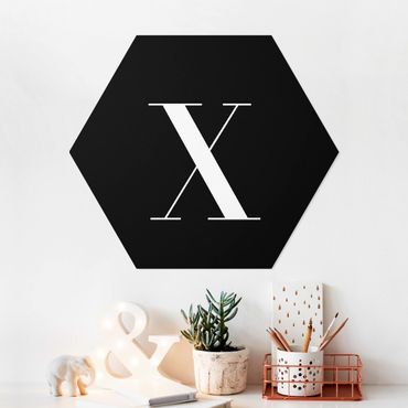 Hexagone en forex - Letter Serif Black X