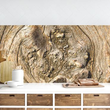 Revêtement mural cuisine - Old Wood Grain