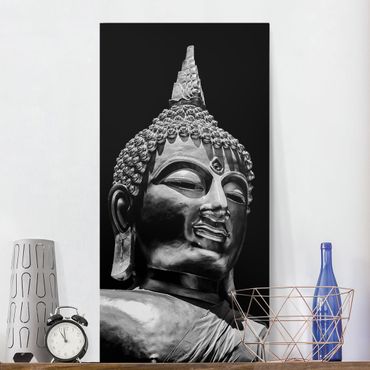 Impression sur toile - Buddha Statue Face