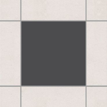 Sticker pour carrelage - Colour Dark Grey