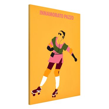 Tableau magnétique - Film Poster Innamorato Pazzo