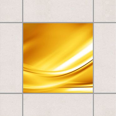 Sticker pour carrelage - Golden Glow