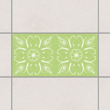 Sticker pour carrelage - Bandana Spring Green