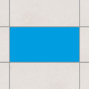 Sticker pour carrelage - Colour Cyan Blue