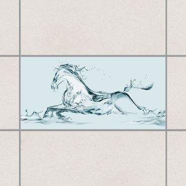 Sticker pour carrelage - Glass Horse