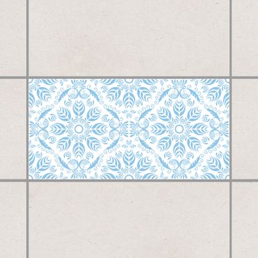 Sticker pour carrelage - Rosamunde White Light Blue