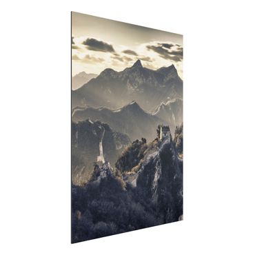 Tableau sur aluminium - The Great Chinese Wall