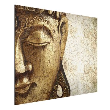 Tableau sur aluminium - Vintage Buddha
