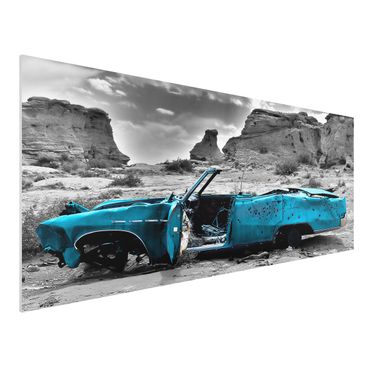 Tableau en forex - Turquoise Cadillac