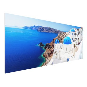Tableau en forex - View Over Santorini