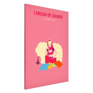 Tableau magnétique - Film Poster I Dream Of Jeannie