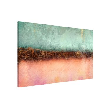 Tableau magnétique - Pastel Summer With Gold