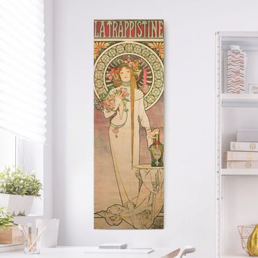 Tableau sur toile - Alfons Mucha - Poster For La Trappistine