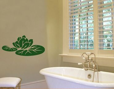 Sticker mural - No.350 water lily