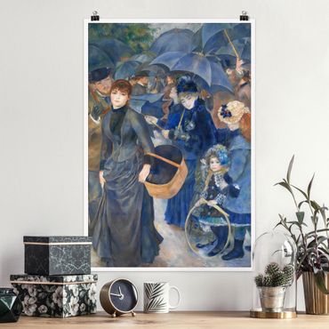 Poster reproduction - Auguste Renoir - Umbrellas