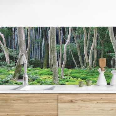 Revêtement mural cuisine - Japanese Forest