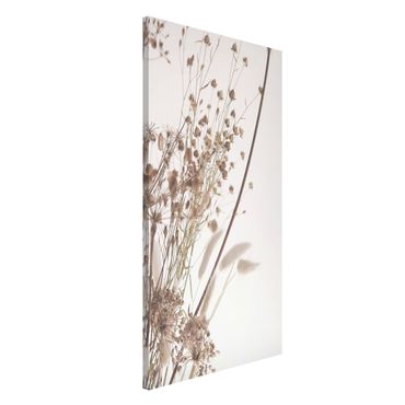 Tableau magnétique - Bouquet Of Ornamental Grass And Flowers