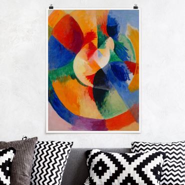 Poster reproduction - Robert Delaunay - Circular Shapes, Sun