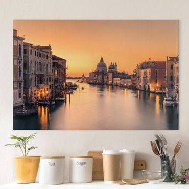 Impression sur toile - Golden Venice