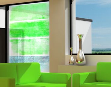 Décoration pour fenêtres - Colour Harmony Green