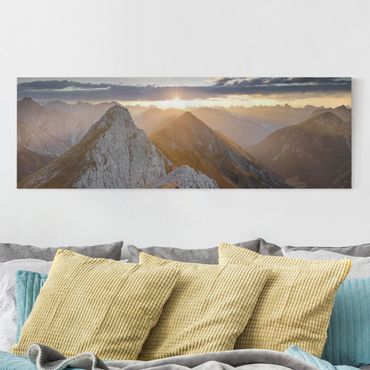 Impression sur toile - Lechtal Alps