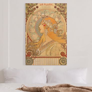 Tableau sur toile - Alfons Mucha - Zodiac