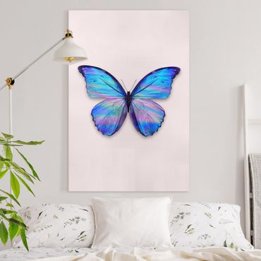 Tableau sur toile - Holographic Butterfly
