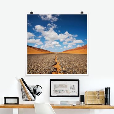 Poster - Desert Road